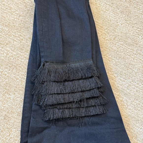 FRAME Denim Le High Skinny Triple Fringe-hem Jeans Size 24 - Picture 15 of 15